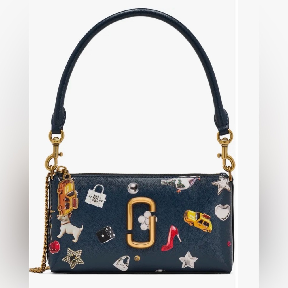MARC JACOBS- The Trinket Snapshot Convertible Shoulder Bag